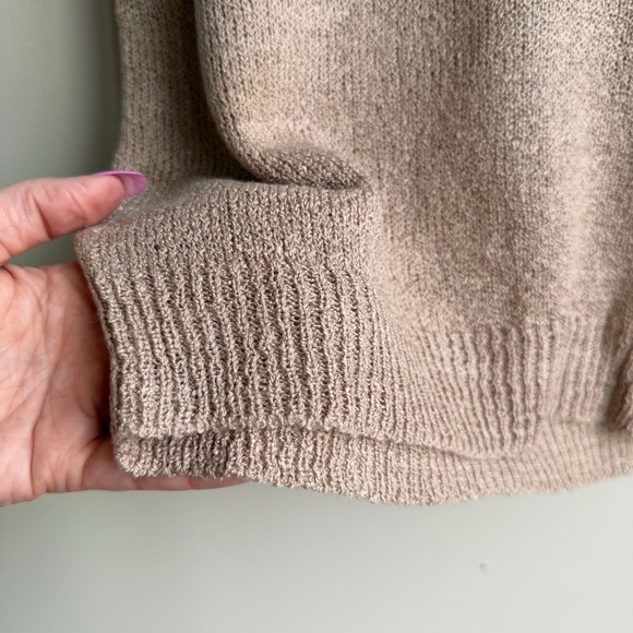 MINE Knitted Tank Top Lace Up Back - Picture 5 of 12